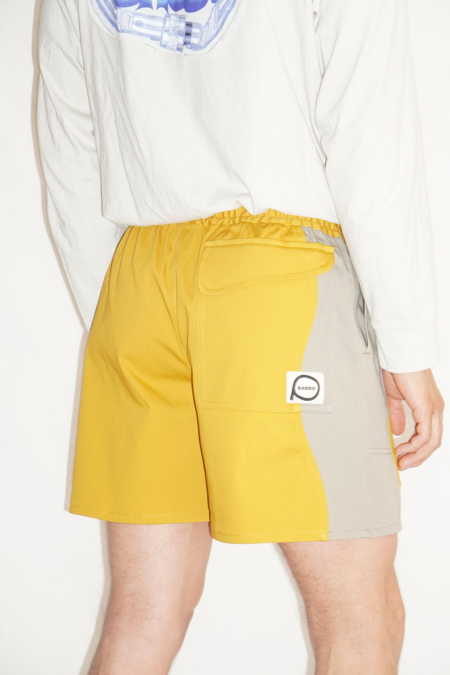 Zoomies Shorts in Tumeric / Beige
