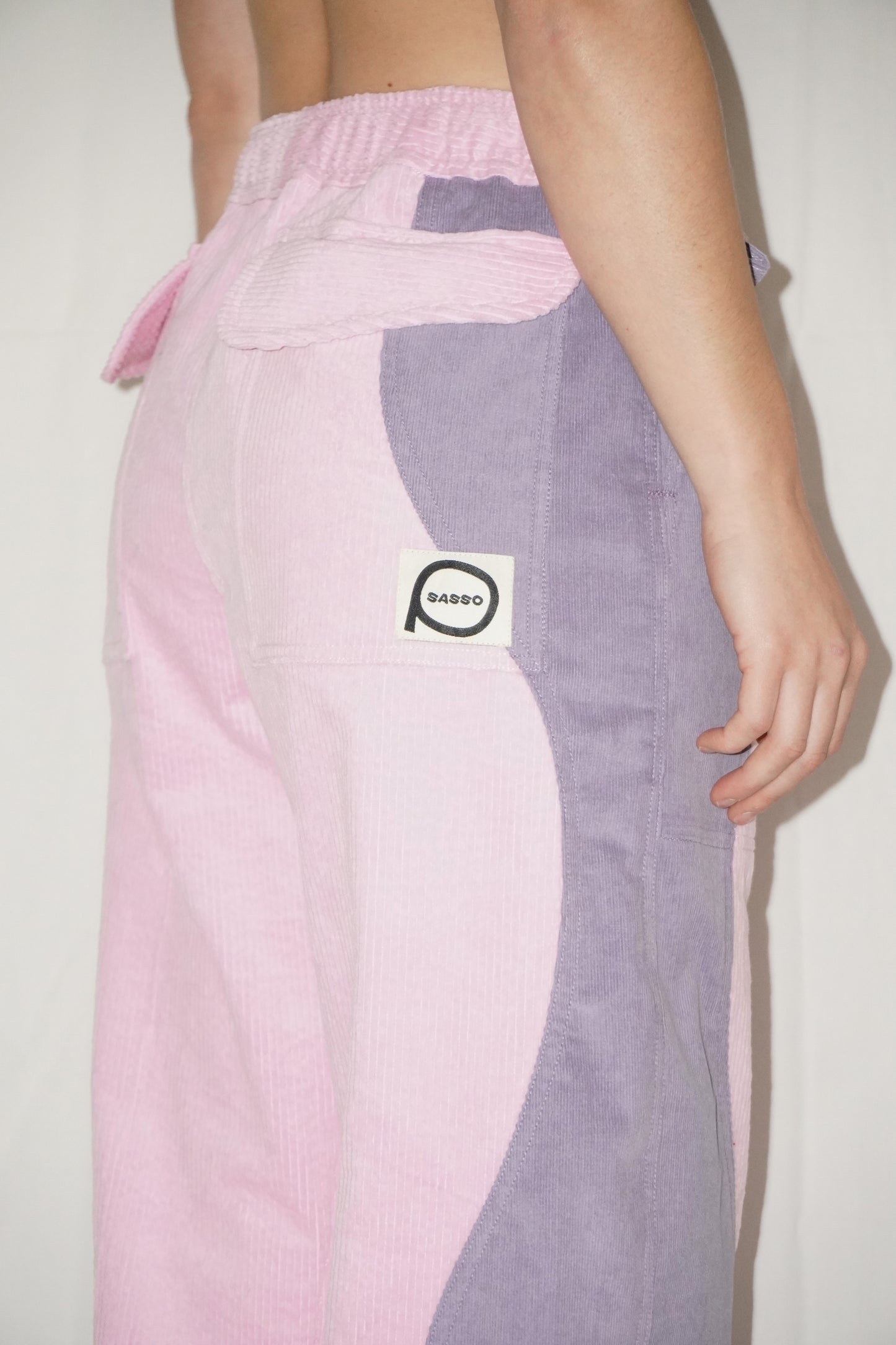 The Poppy Pants in Mauve/Pink