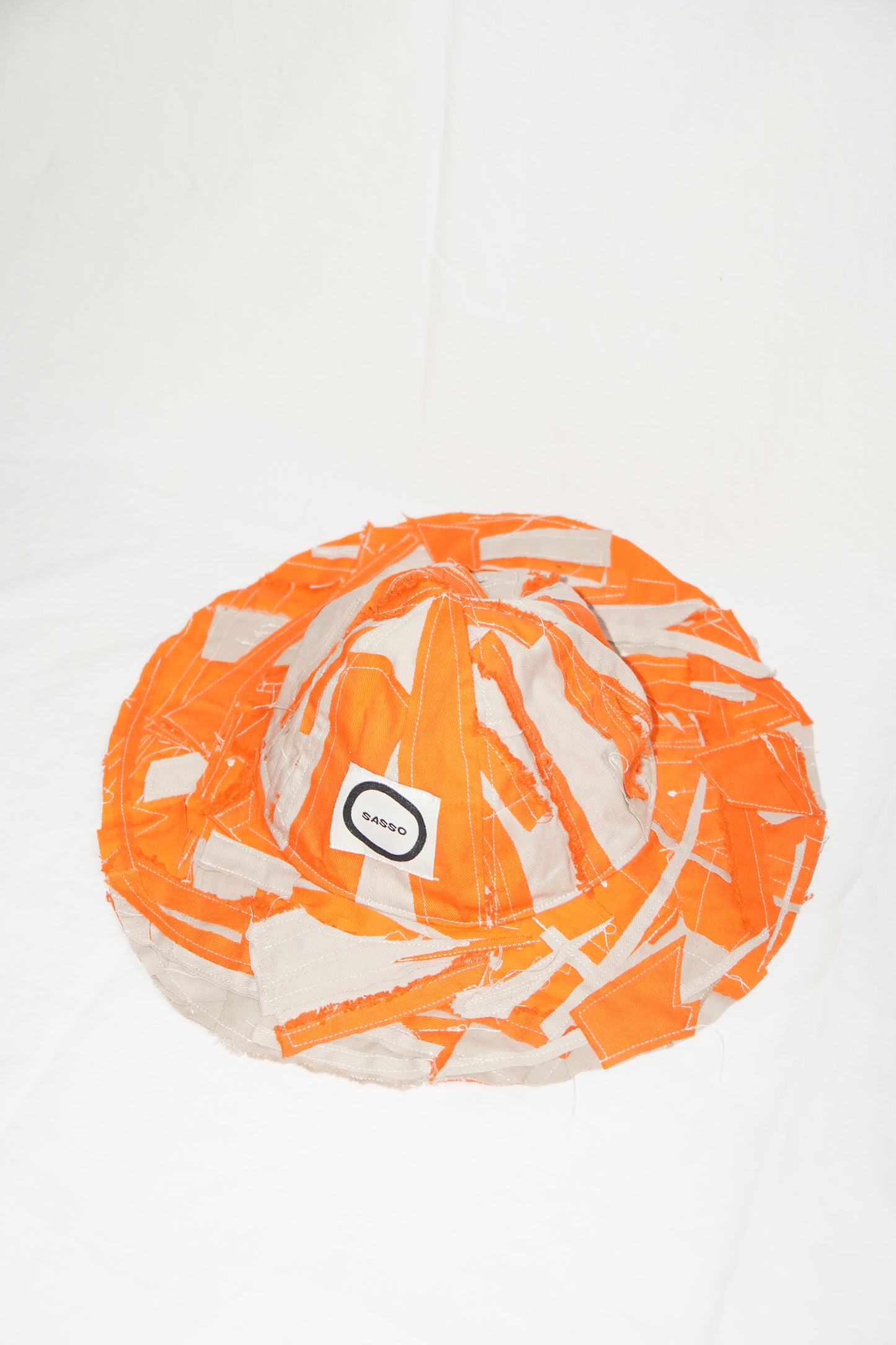 Scrap Hat Paprika / Beige