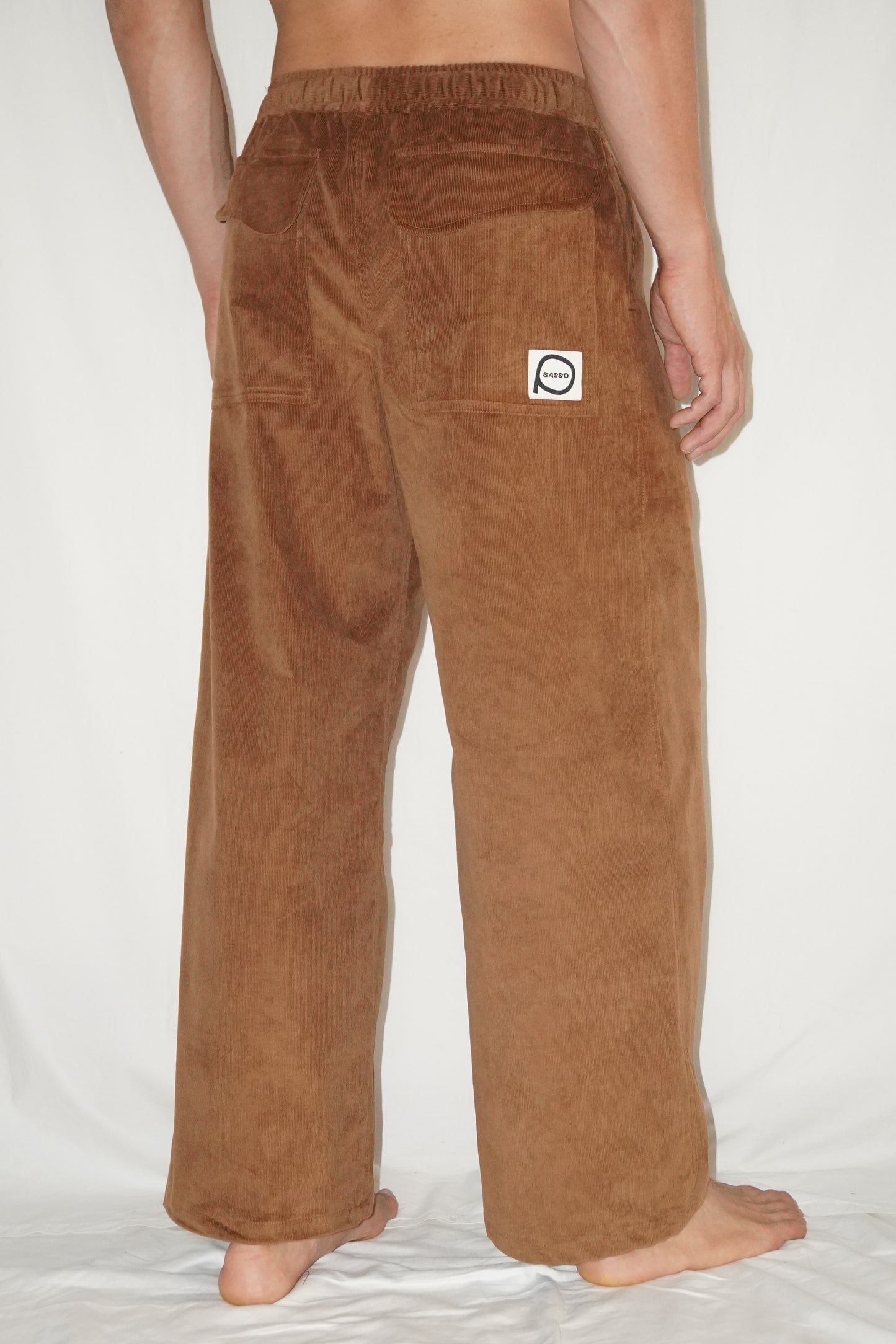 The Granite Pants in Caramel Corduroy