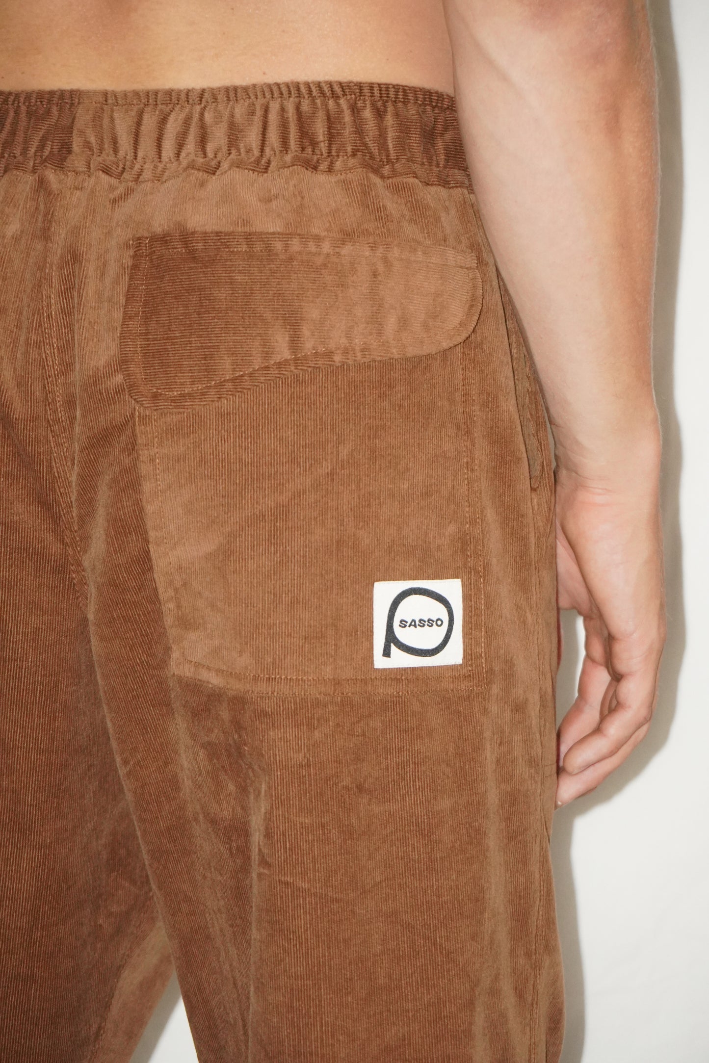 The Picnic Pants in Caramel Corduroy