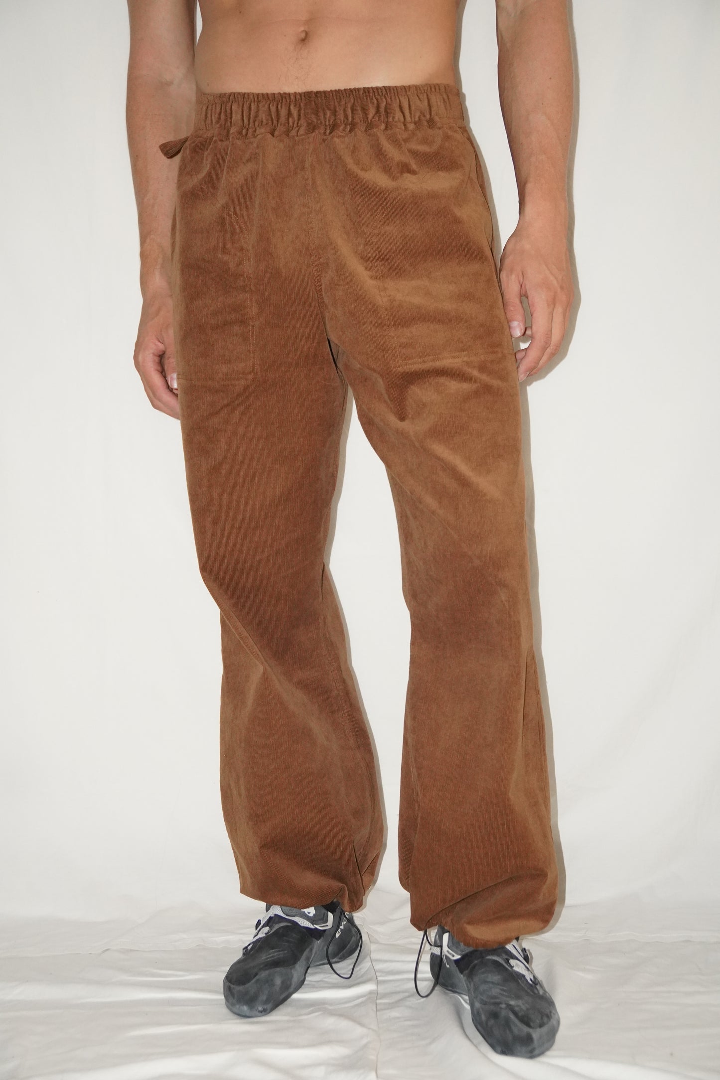 The Picnic Pants in Caramel Corduroy