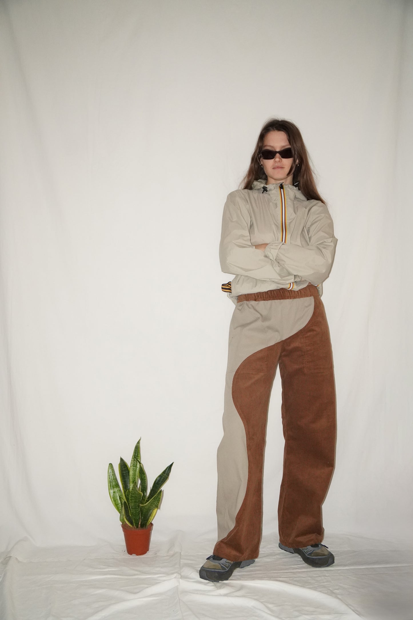 The Zoomies Pants in Caramel / Beige