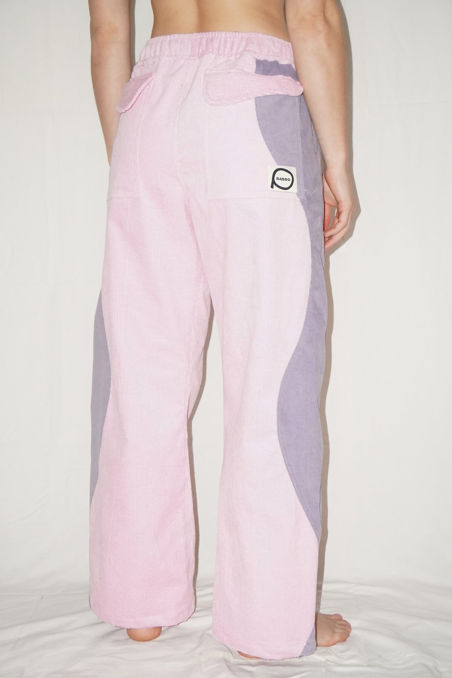 The Poppy Pants in Mauve/Pink