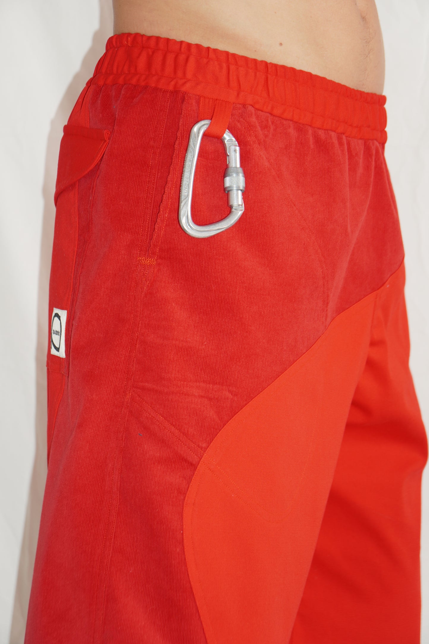 Zoomies Bermuda in Double Red