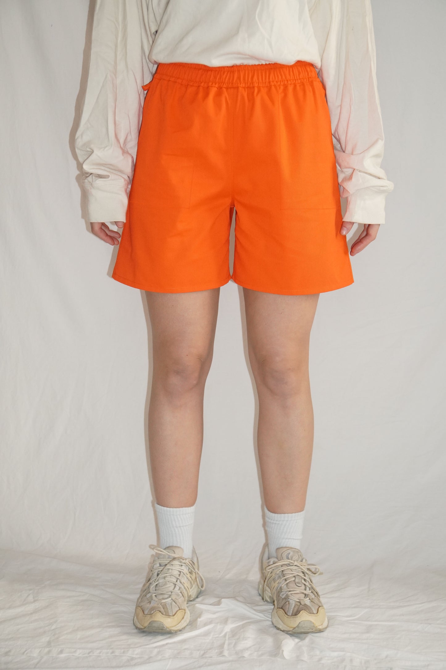 Marble Shorts in Paprika