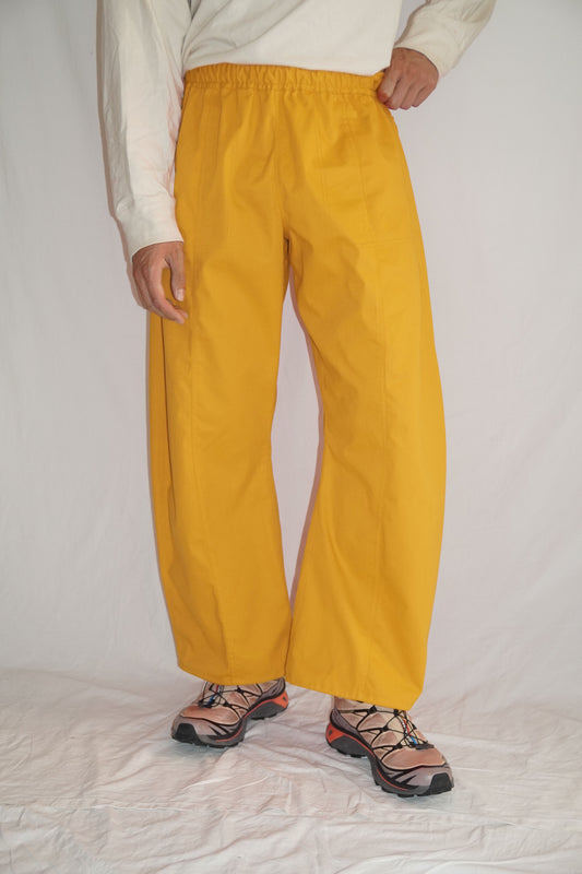 Jumbo Barrel Pants in Tumeric