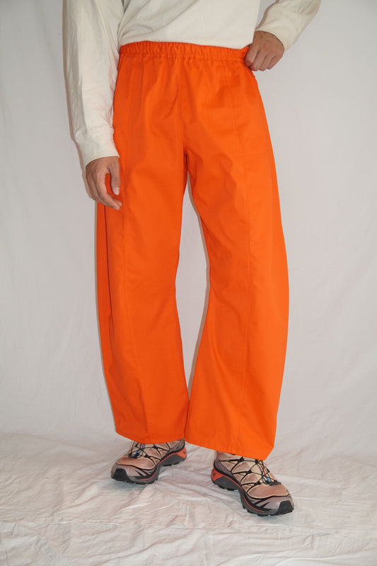 Jumbo Barrel Pants in Paprika