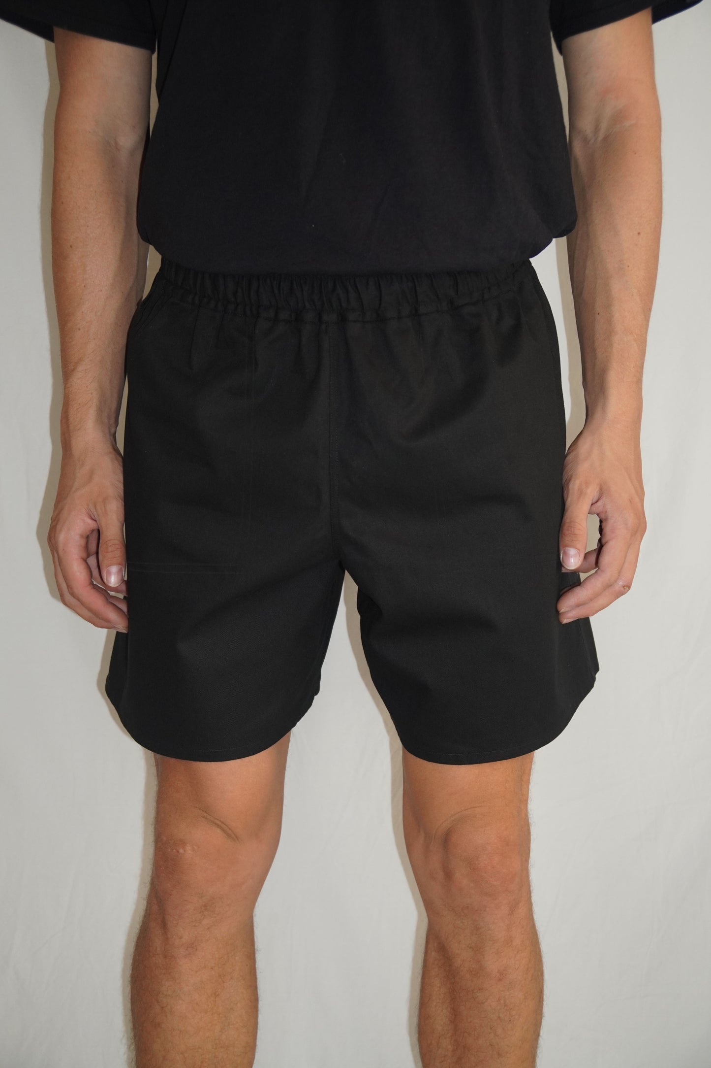 Marble Shorts in Black