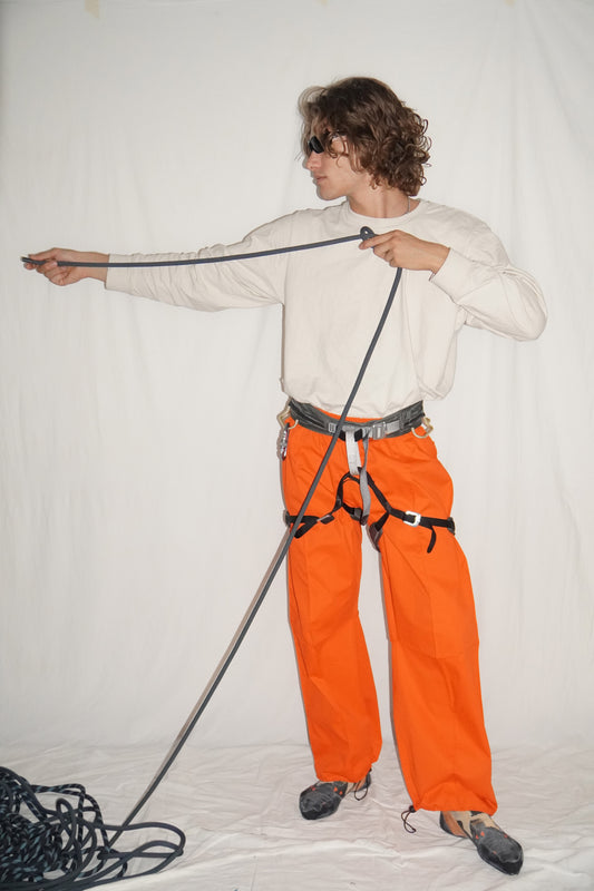 Piuma Cross Pants in Paprika