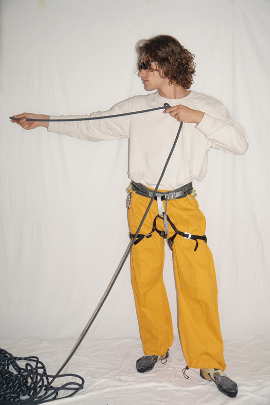 Piuma Cross Pants in Tumeric