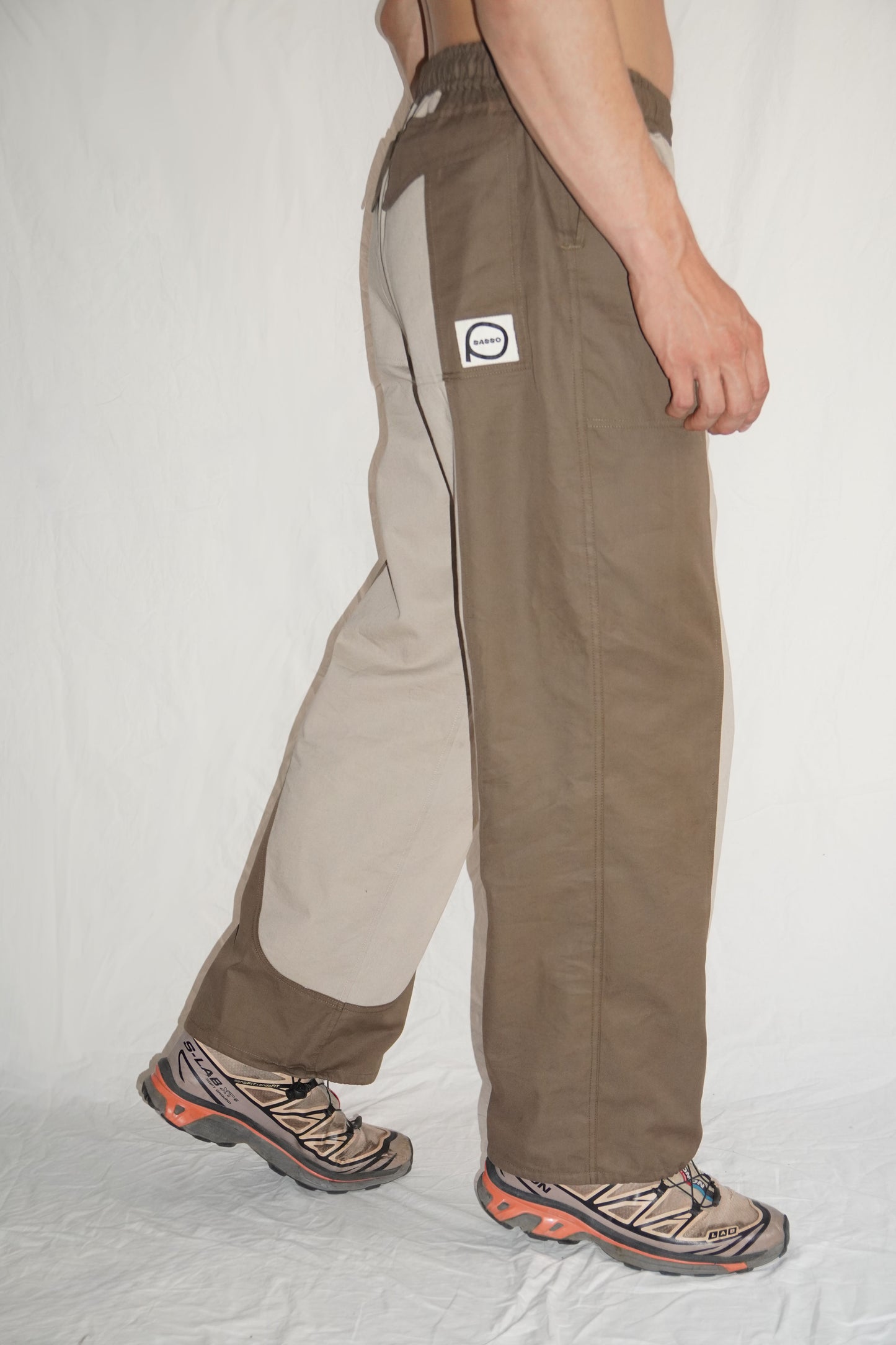 The Pilot Pant in Khaki/Beige