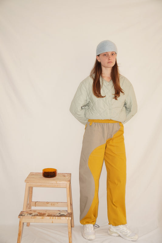 The Zoomies Pants in Turmeric / Beige