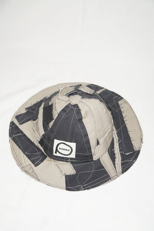 Scrap Hat Beige / Black