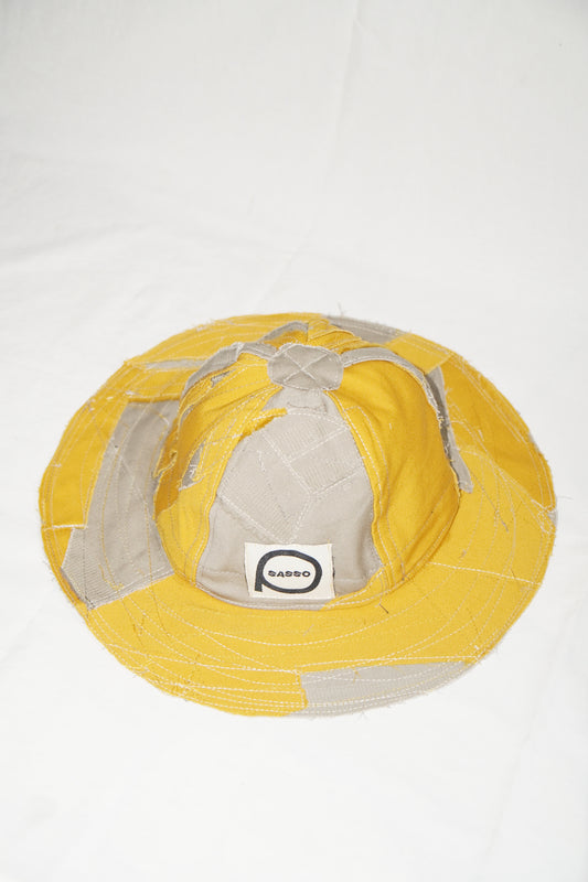 Scrap Hat in Tumeric / Beige