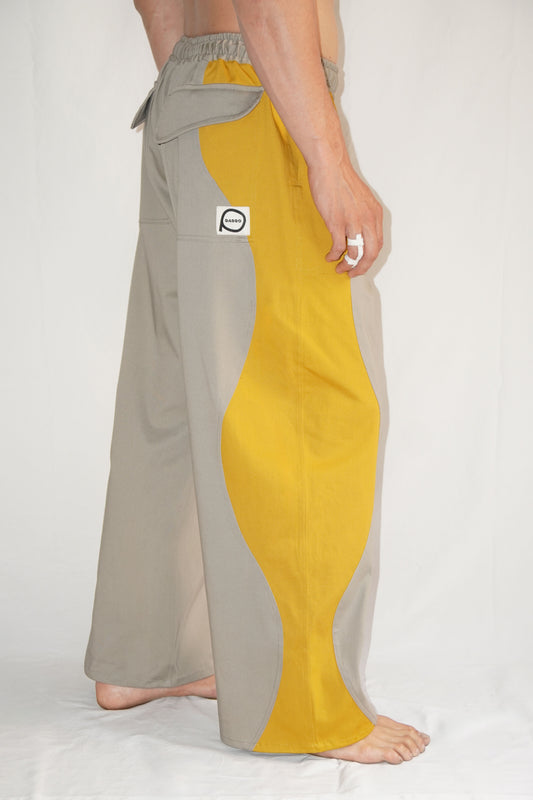 The Poppy Pants in Tumeric / Beige