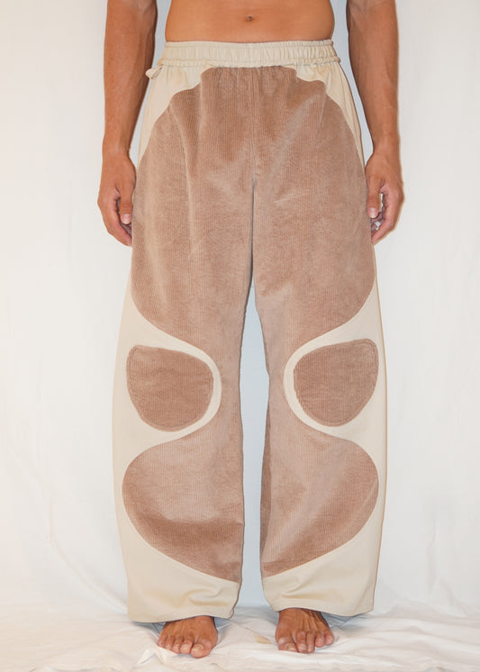 The Firebug Pants in Almond/Cream