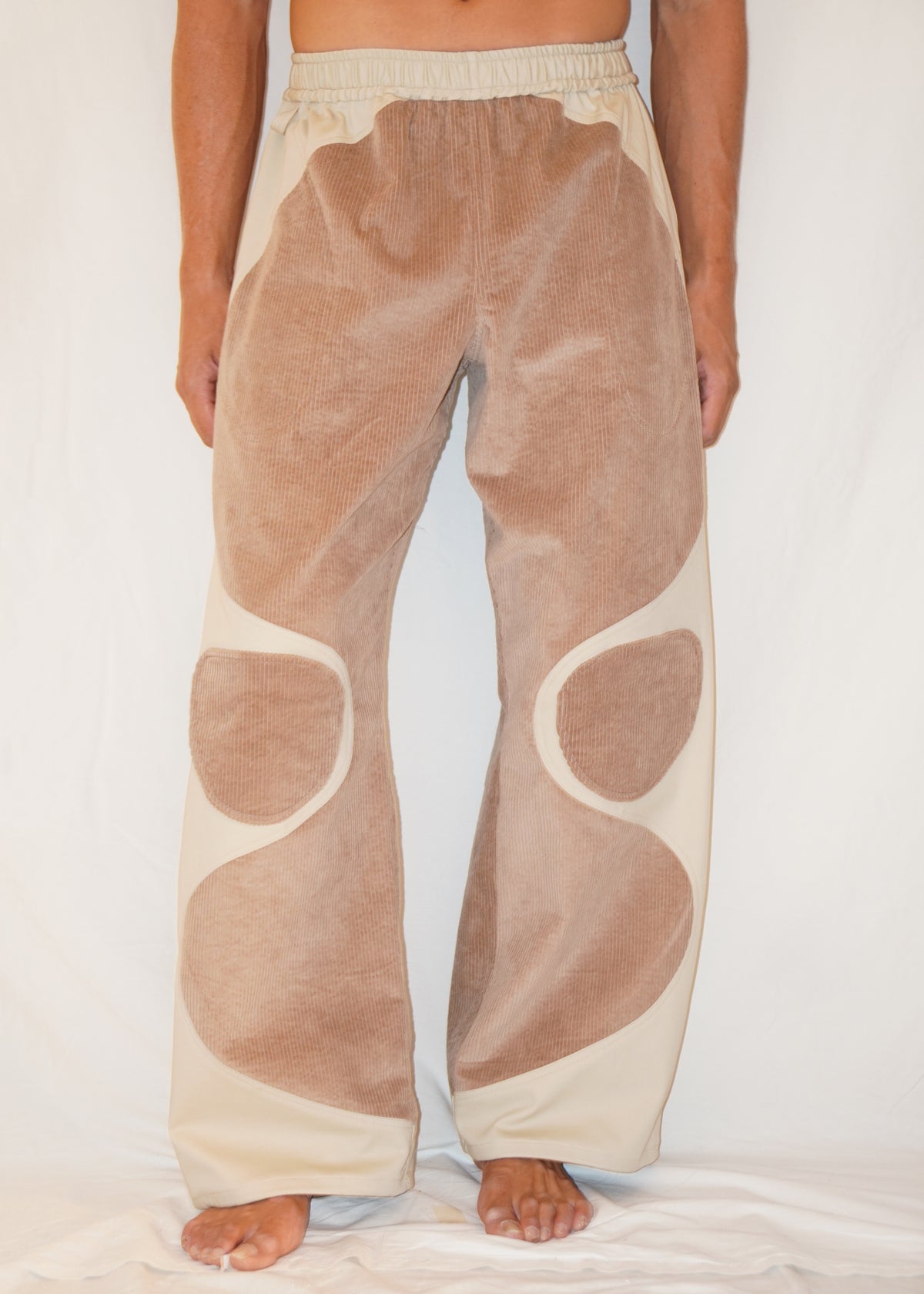 The Firebug Pants in Almond/Cream