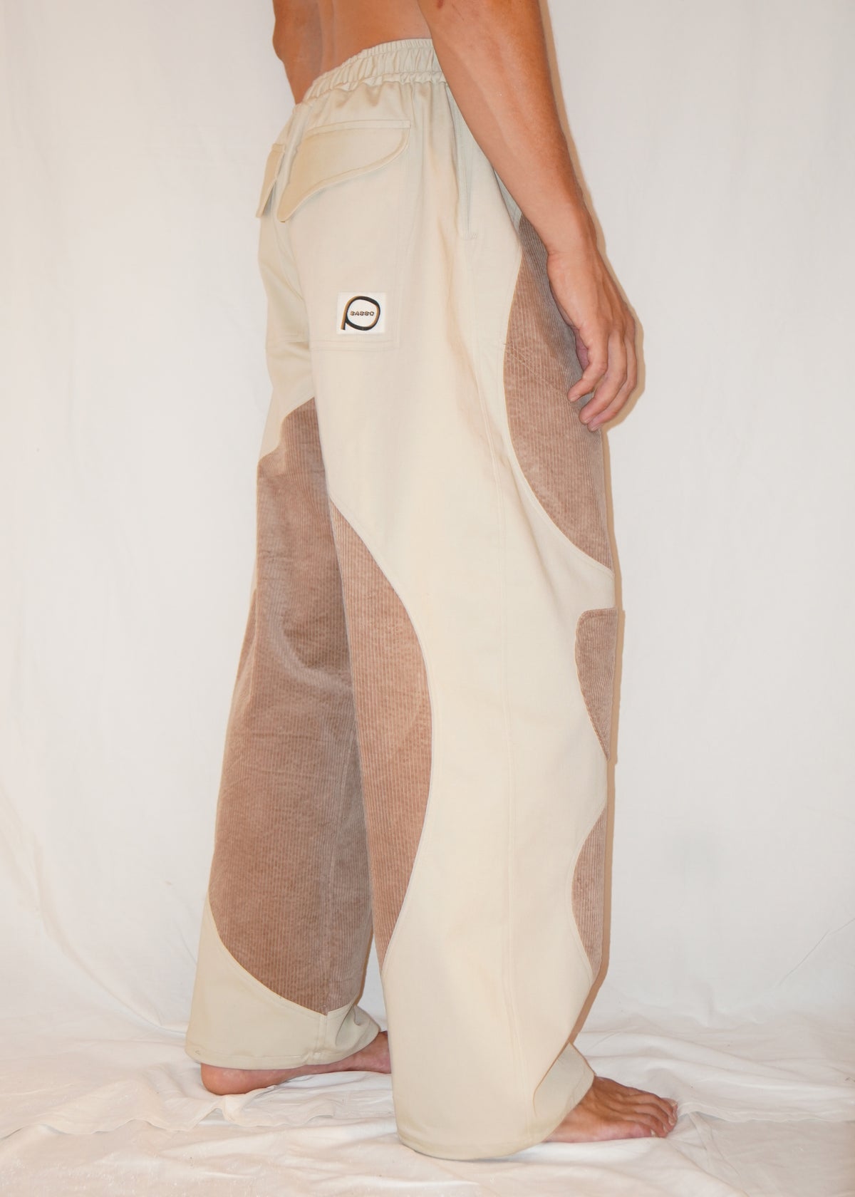 The Firebug Pants in Almond/Cream