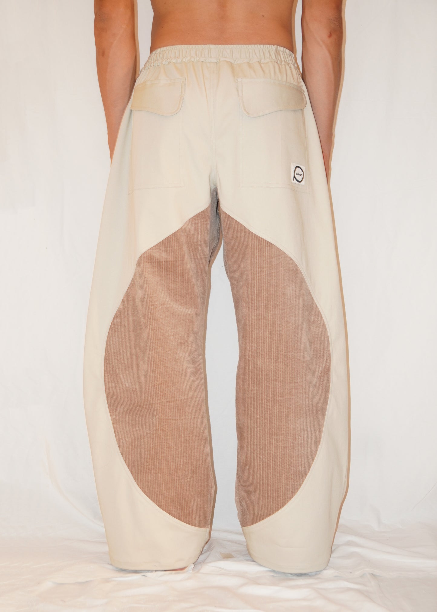 The Firebug Pants in Almond/Cream