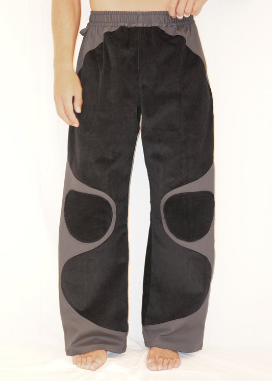 The Firebug Pants in Charcoal/Black
