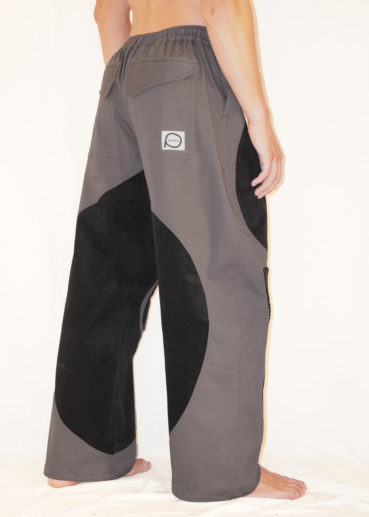 The Firebug Pants in Charcoal/Black