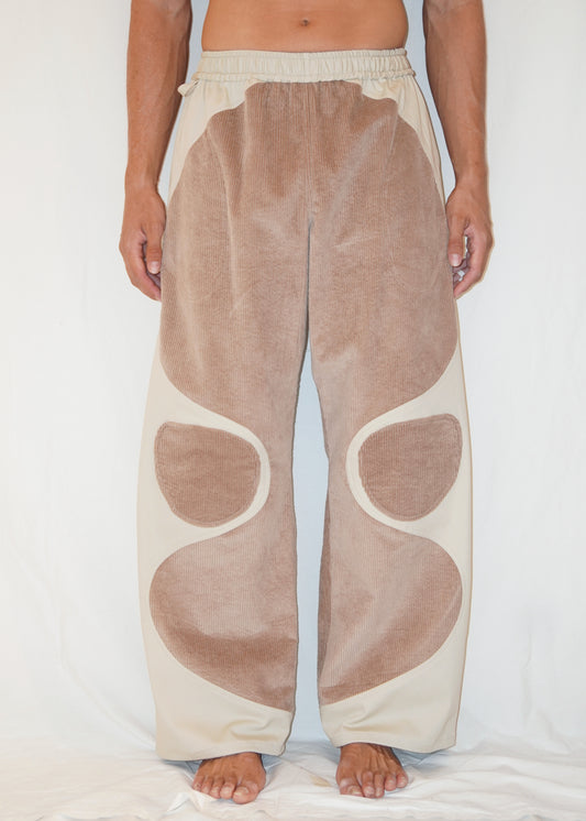 The Firebug Pants in Almond/Cream