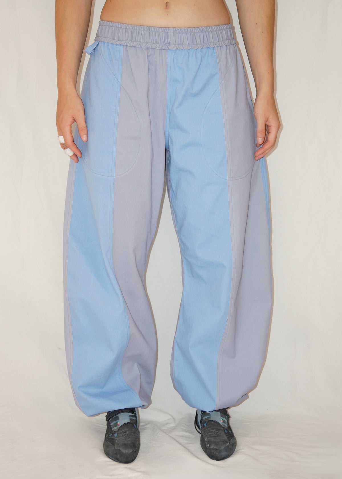 Jumbo Pants in Sky/Mist