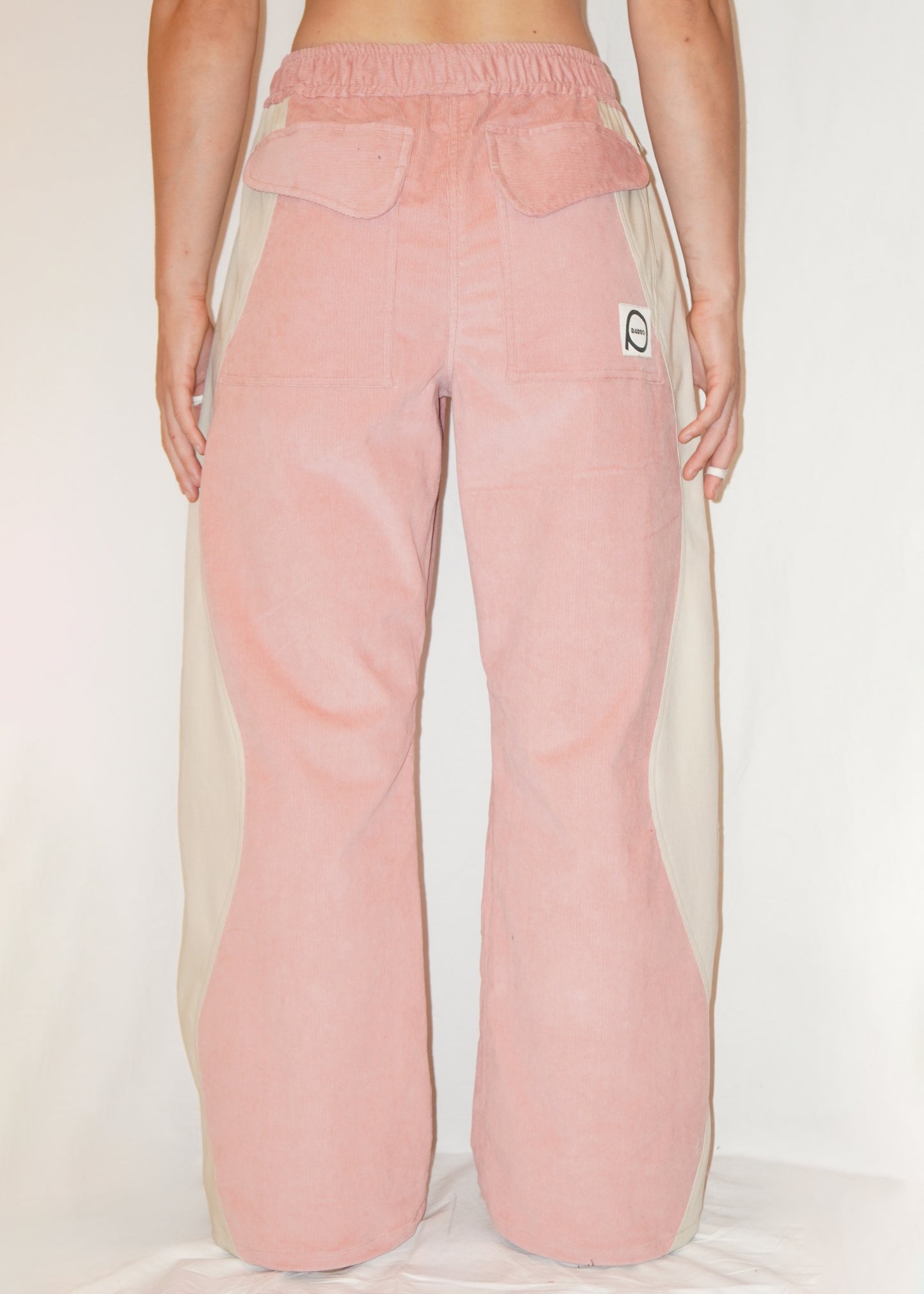 The Poppy Pants in Strawberry/Cream