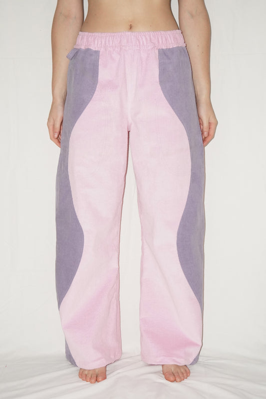 The Poppy Pants in Mauve/Pink