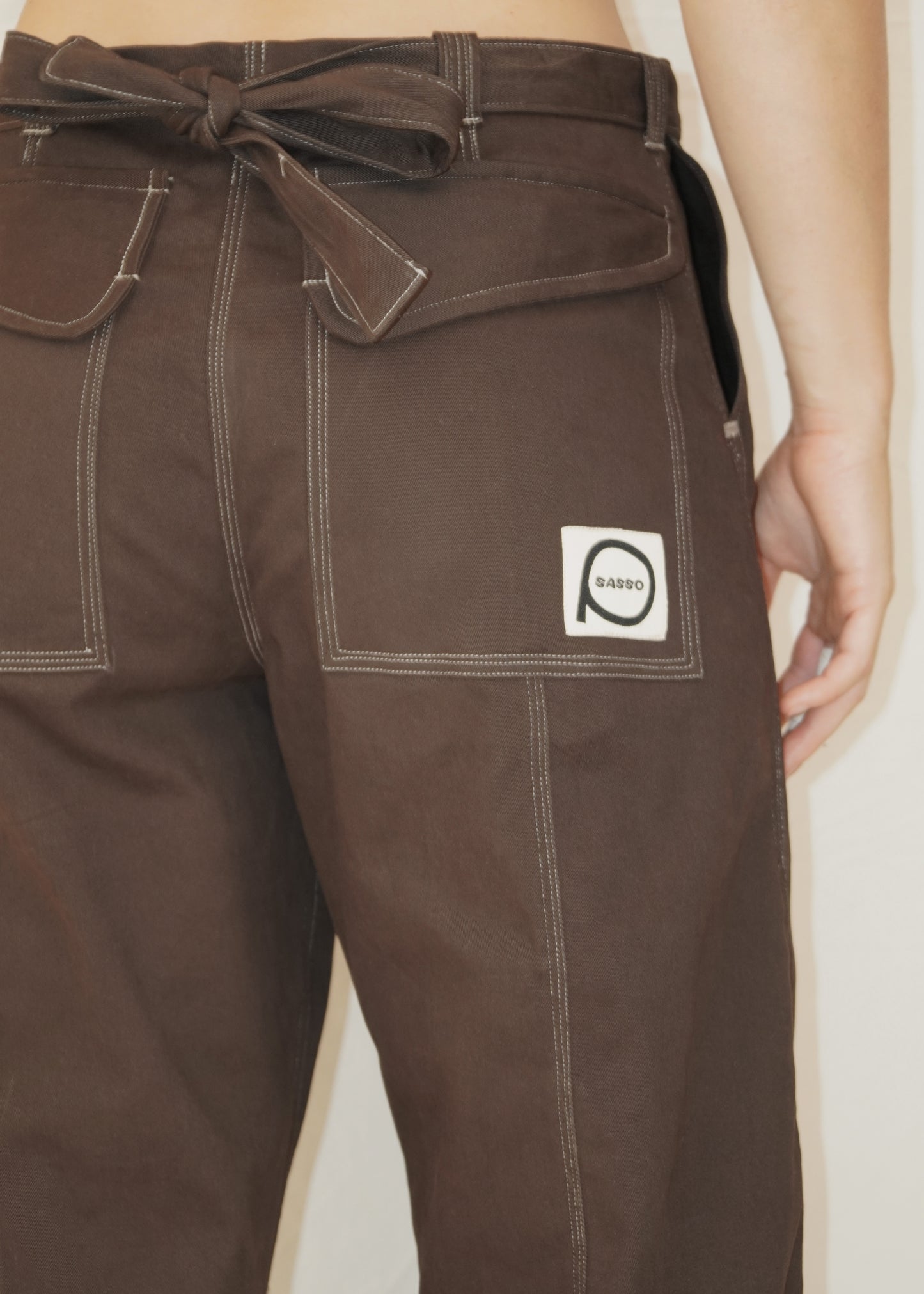 Vela Pants in Wood
