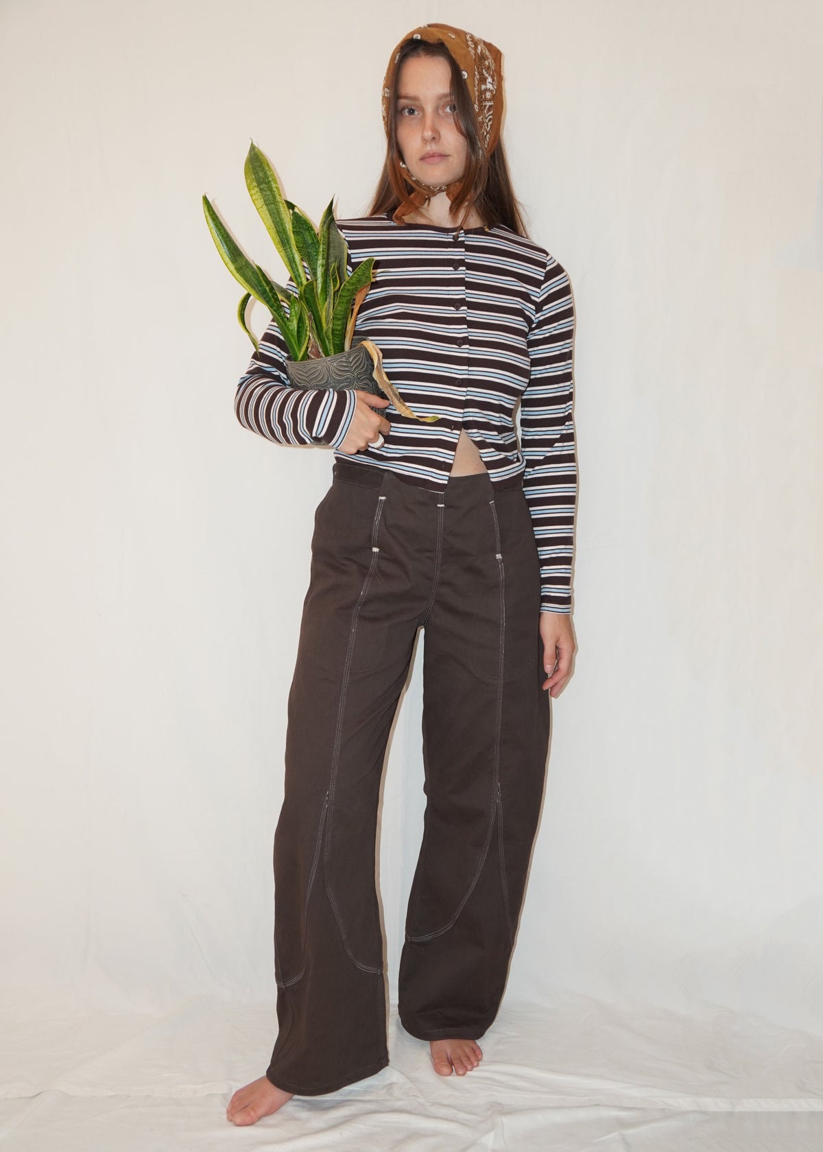 Vela Pants in Wood