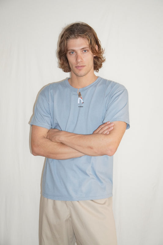 Climber T-Shirt in Baby Blue